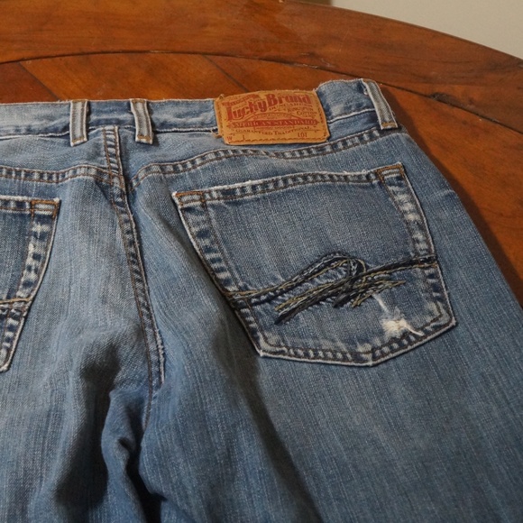 lucky brand loose fit men's jeans